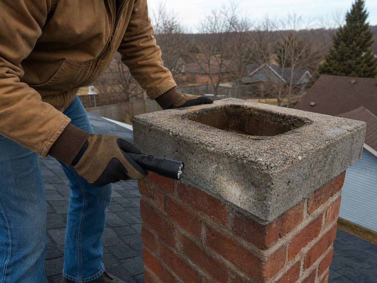 Elva Chimney Repair work in Tacoma